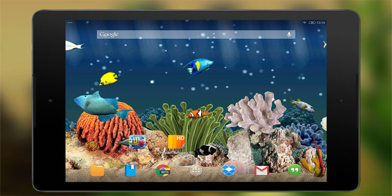 Download Aquarium 3D Live Wallpaper - Android Aquarium Live Wallpaper!