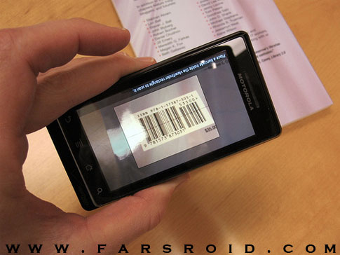 Download Barcode Scanner - a powerful barcode reader for Android