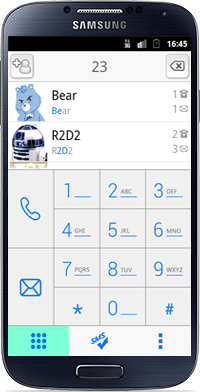 Download BearContact - a powerful and free dialer app for Android