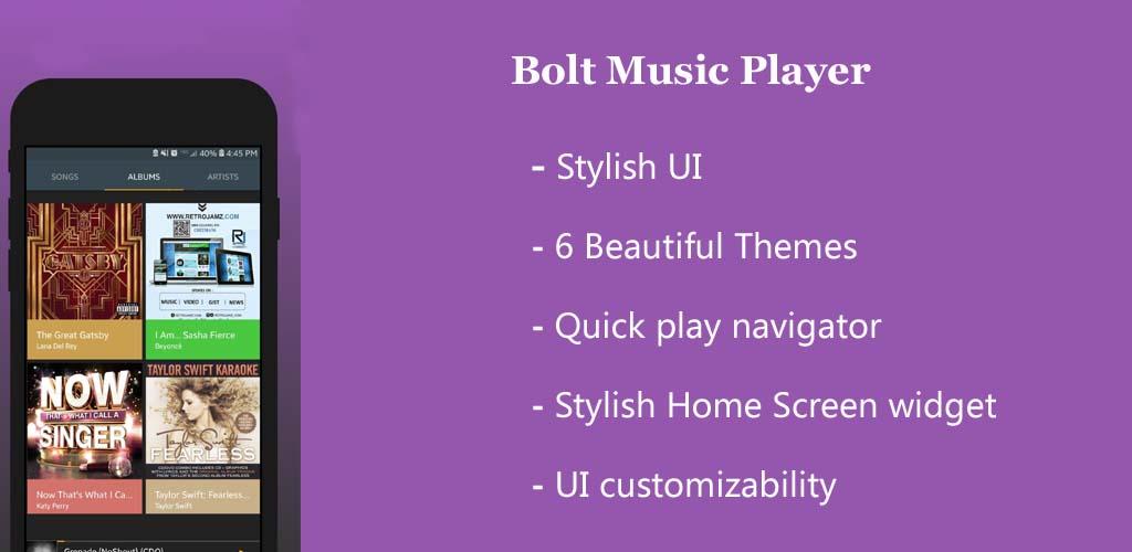 Bolt Music Plus - Mp3 Player, Audio Player