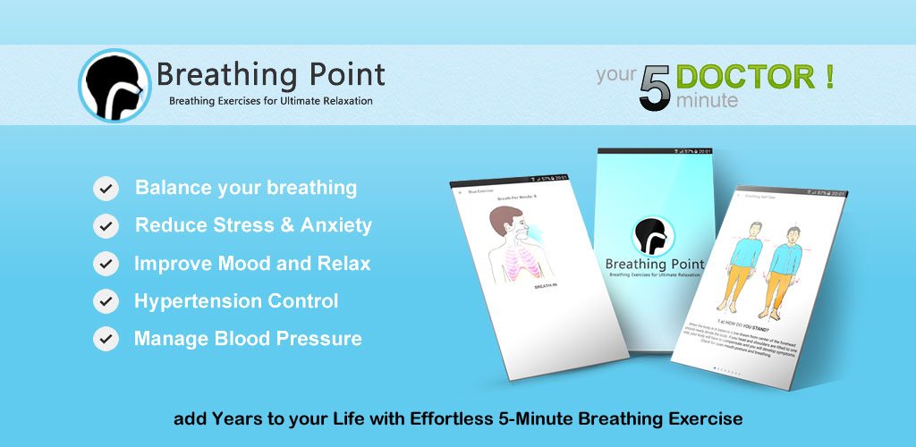 Breathing Point- Breathing Exercise for relaxation
