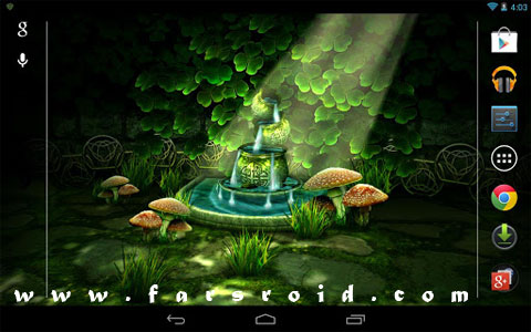 Download Celtic Garden HD - green nature wallpaper for Android