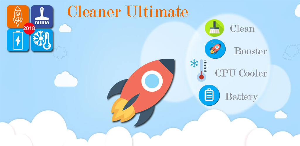 Cleaner Ultimate - Battery Saver booster & cleaner