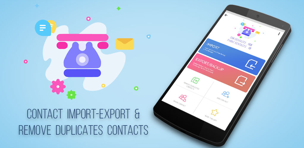 Delete Multiple Contacts & ImportExport Contacts
