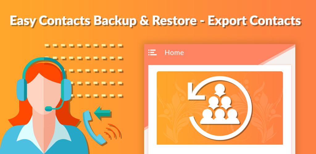 Easy Contacts Backup & Restore - Export Contacts