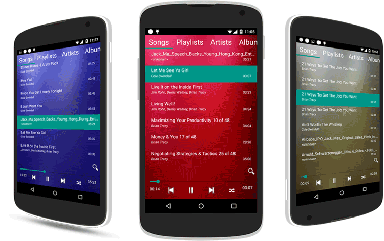 Download Financept Music Player Pro - a new and simple music player for Android