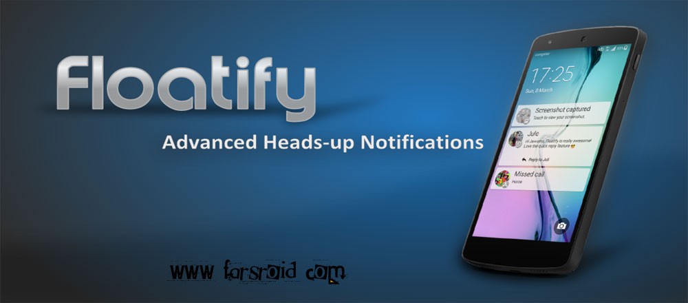 Download Floatify Notifications Pro - floating notifications like Android Lollipop
