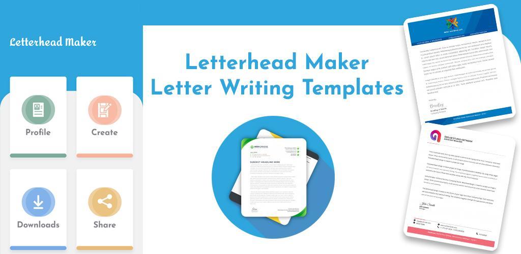 Letterhead Maker - Letter Writing Templates