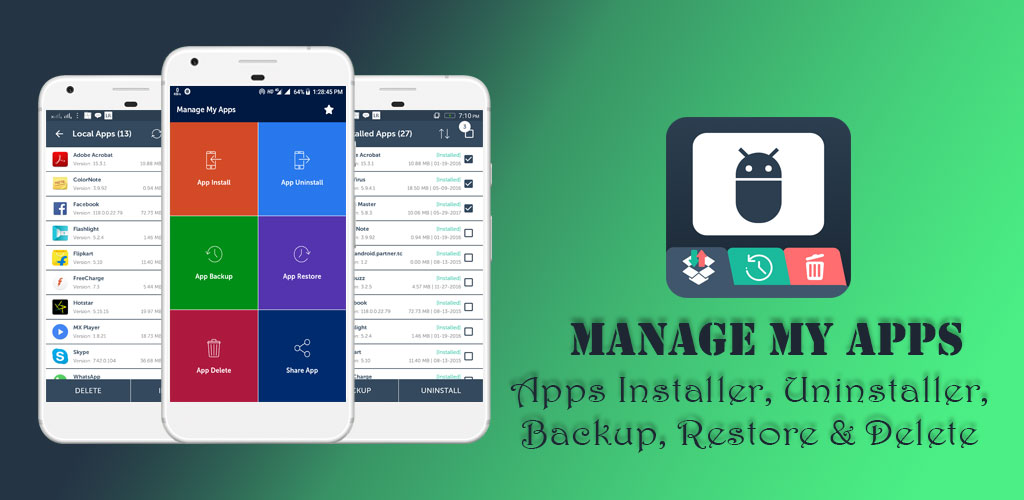 Manage My Apps-APK Installer, Uninstaller & Backup