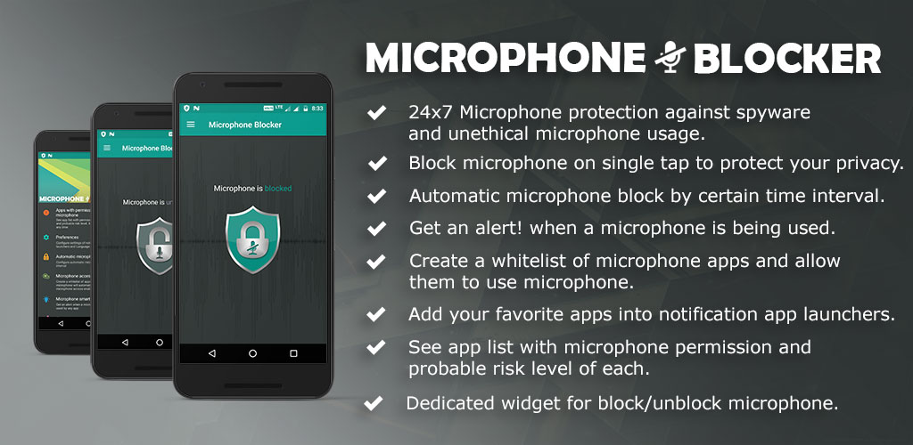 Microphone Blocker - Anti Spyware Pro