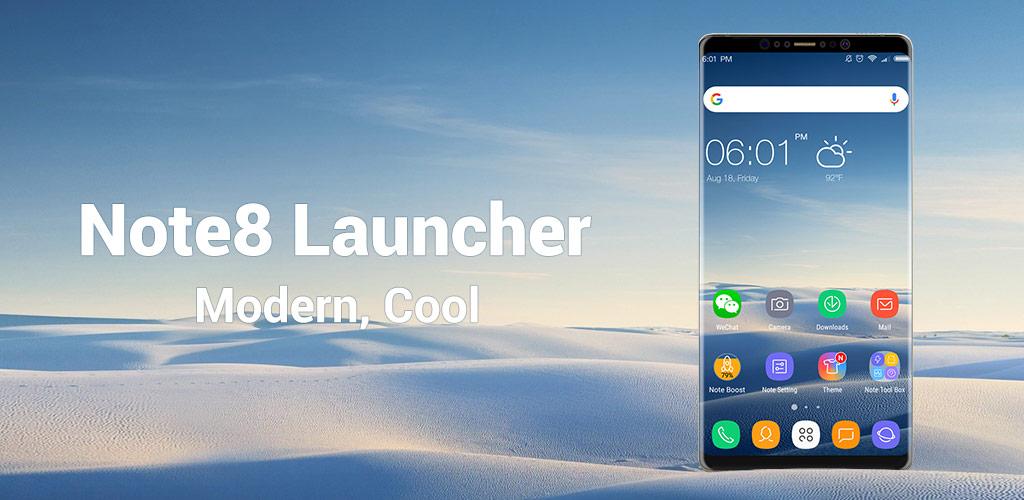 Note 8 Launcher 