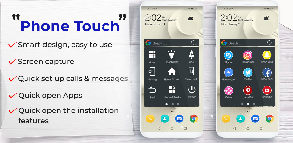 Phone Touch & Assistive Touch & Virtual Home