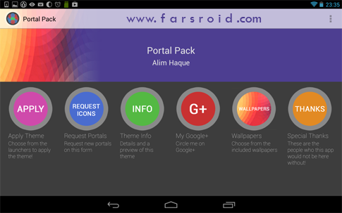Download Portal Pack: Nova Apex ADW 1.0 - new Android theme!