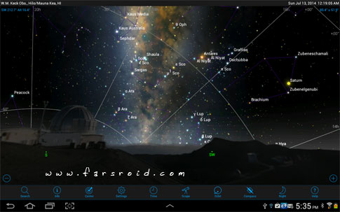 Download SkySafari 4 Pro - Sky Safari 4 astronomy application for Android + database
