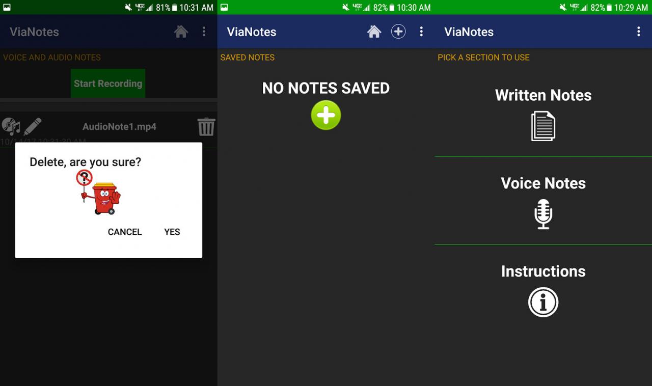 ViaNotes Pro - Notes and Audio Recorder