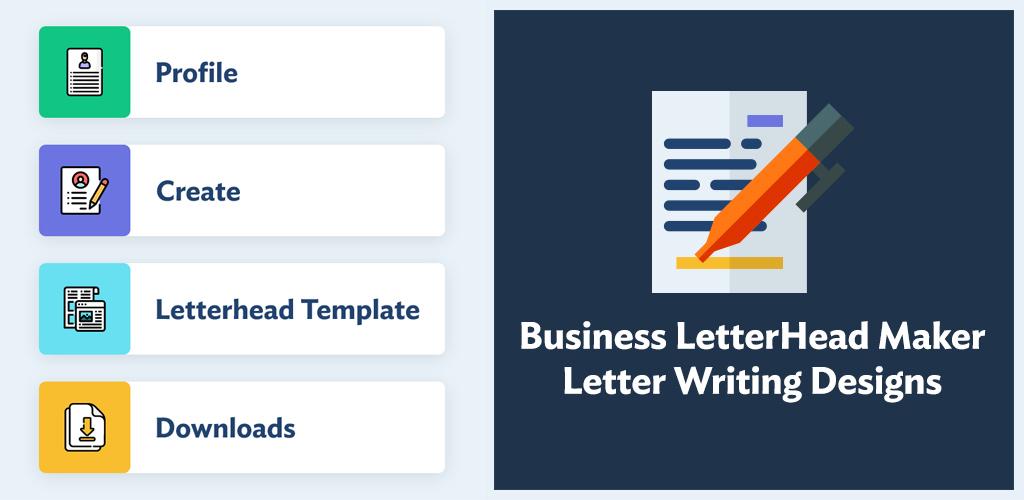 Business LetterHead Maker – Letter Writing Designs
