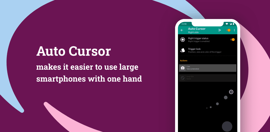 Auto Cursor One-Hand Pointing Device