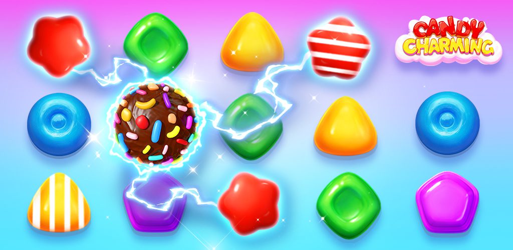 Candy Charming - 2020 Match 3 Puzzle Free Games
