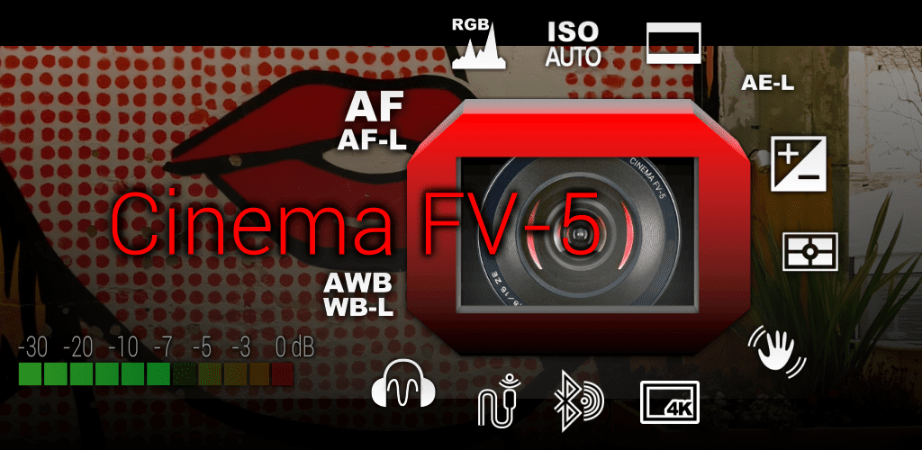 Download Cinema FV-5 - advanced video recording app for Android!