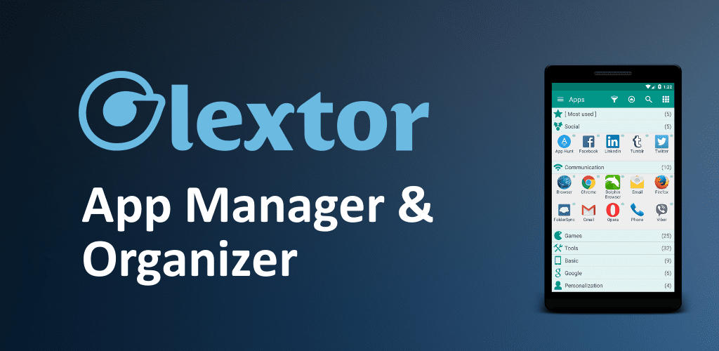 Glextor App & Folder Organizer 