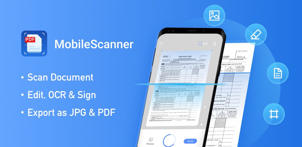 Mobile Scanner - PDF Scanner App, Scan to PDF