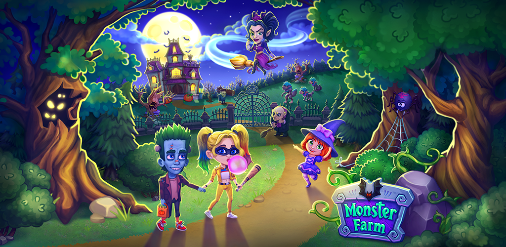 Monster Farm: Happy Ghost Village & Witch Mansion