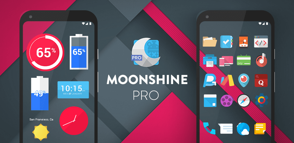 Moonshine Pro - Icon Pack