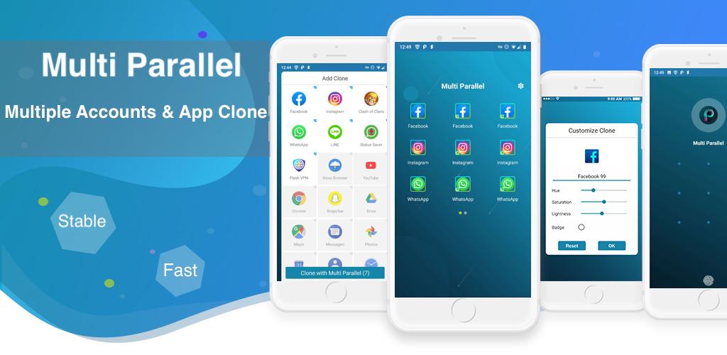 Multi Parallel - Multiple Accounts & App Clone Premium