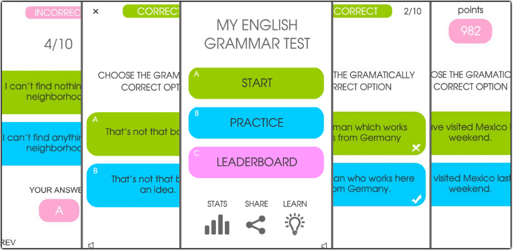 My English Grammar Test PRO