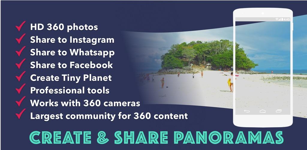 Download Panorama 360 - Panorama 360 degree shooting app for Android