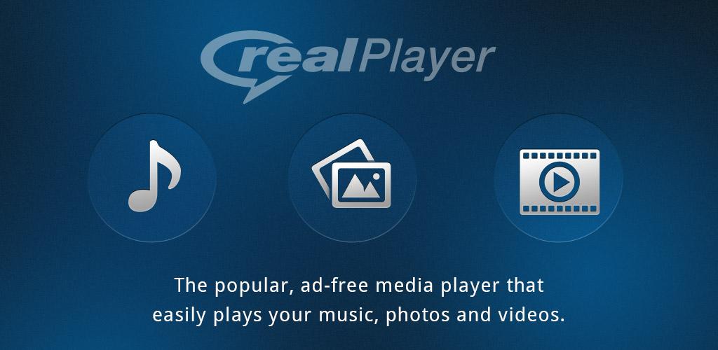 Download RealPlayer - the popular video player "Real Player" for Android