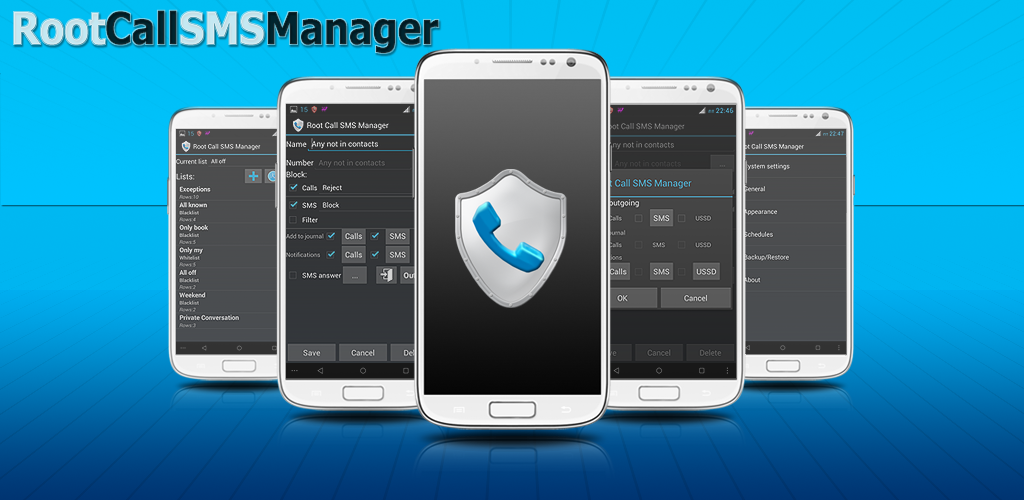Root Call SMS Manager