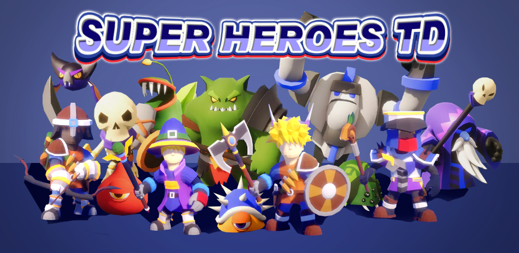 Super Heroes TD - Fantasy Tower Defense Games