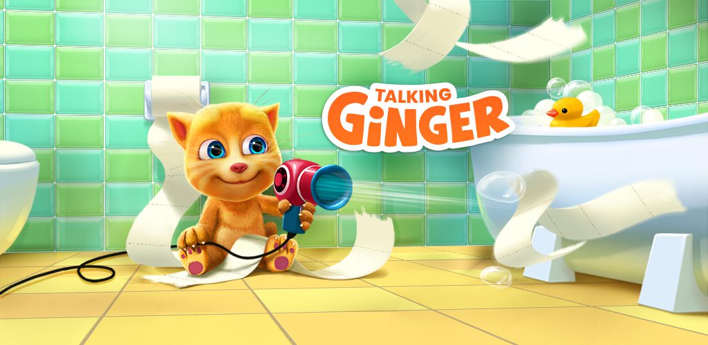 Download Talking Ginger - an attractive Android cat cat app