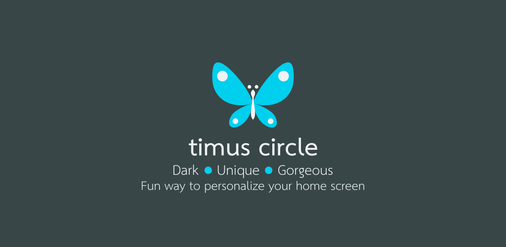 Timus Circle Dark Icon Pack