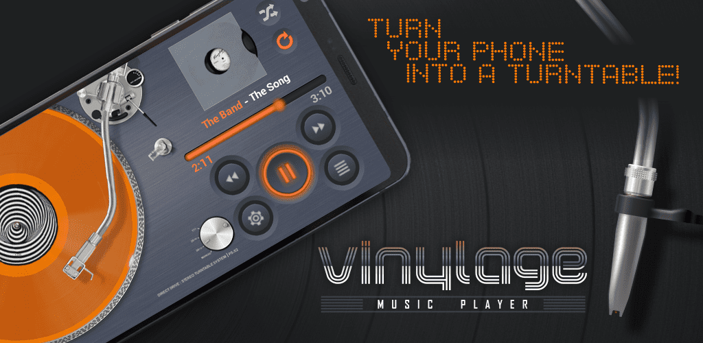 Vinylage Audio Player