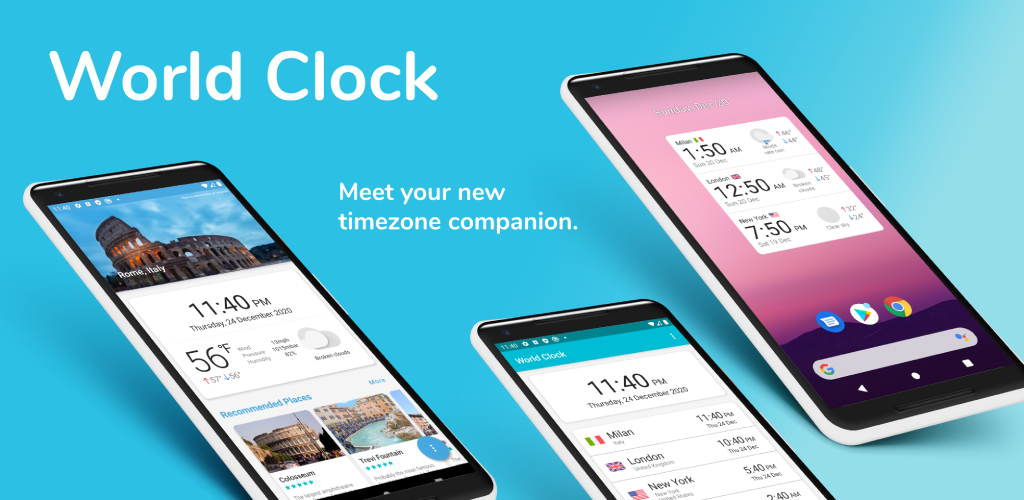World Clock Pro - Timezones and City Infos